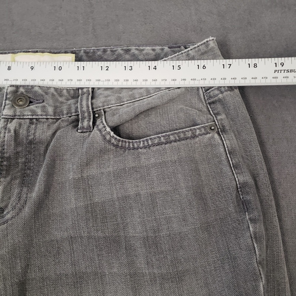 LOFT Straight Leg Jeans in Faded Gray - Picture 3 of 9